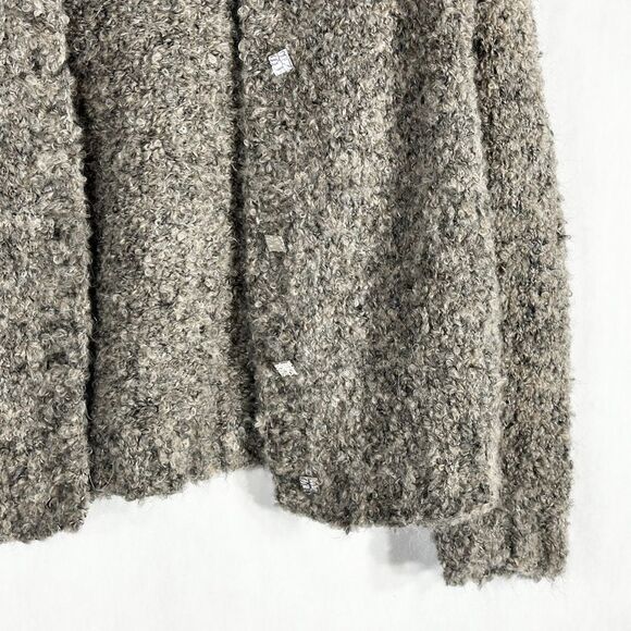 SBHN‎ Shebyhoanguyen Sweater Silver Dust Cardigan Designer Hand Knit Wool 900 - Picture 12 of 16
